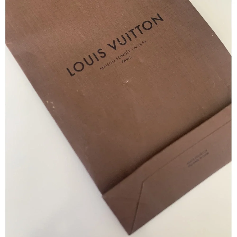 LOUIS VUITTON Authentic Paper Gift Shopping Bag 17.25